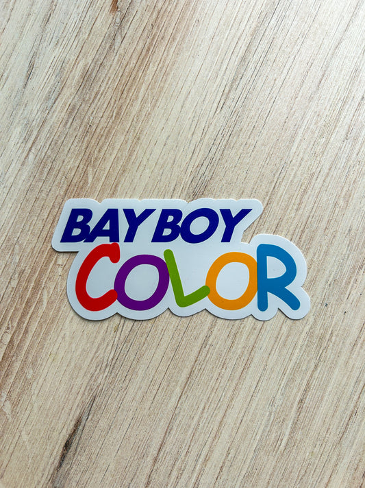 Bay Boy Color Sticker